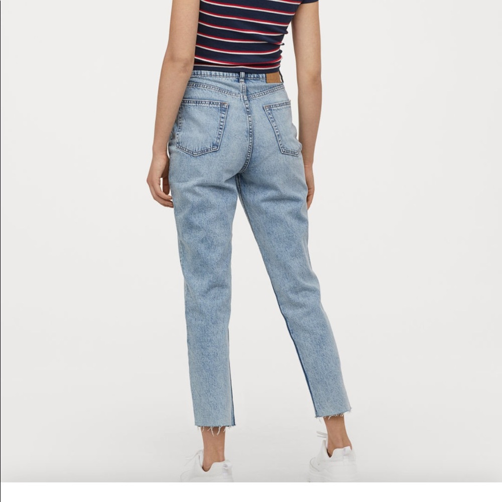 H&M boyfriend slim mom jeans